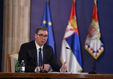 Вучиќ: Со симнувањето на таблиците Приштина ги прекрши сите договори за слободно движење
