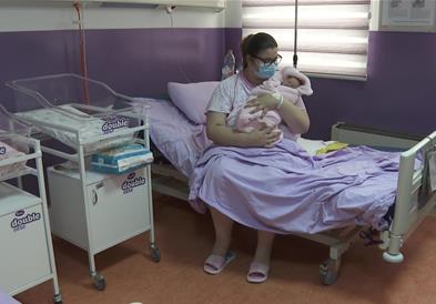 Успешно породување со методата француски царски рез, пациентката во одлична состојба