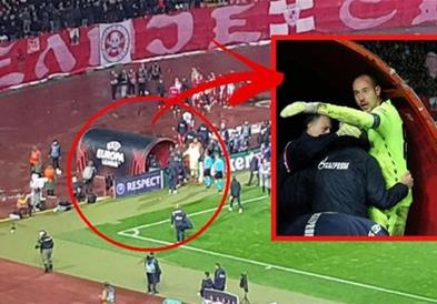 „Делиите“ му го скршија черепот на тренерот на „Црвена Ѕвезда“ (ВИДЕО)