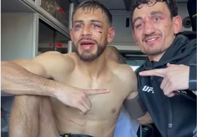 Видео: Се истепаа, па си изјавија љубов на пат кон болница