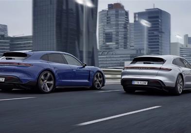 Porsche Taycan Sport Turismo: Практичната страна на електричен болид (ФОТО)