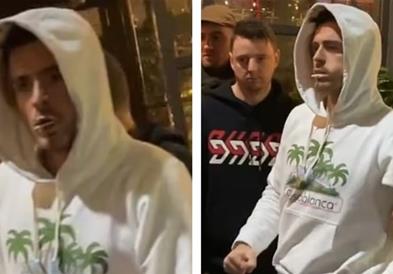 Ѕвездата на Пеп од 117 милиони евра „мртов“ пијан пред кафуле (ВИДЕО)