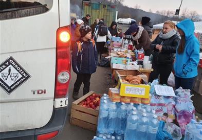 Хуманитарниот конвој на Чешката „People in Need“ пристигна во Лавов