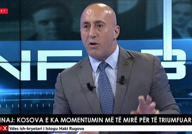 Харадинај: Ако само еден српски војник стапне на Косово, ќе биде бомбардиран Белград (ВИДЕО)