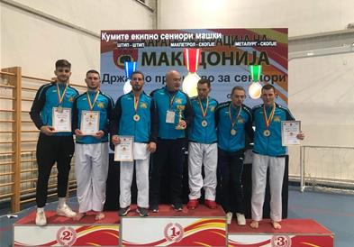 Со 14 медали „Макпетрол" најуспешен  на државното првенство во карате