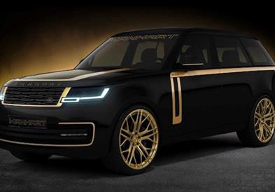 Златниот Range Rover е нова хит-играчка на богатите (ФОТО)