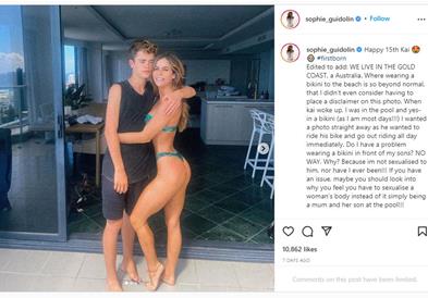 „Спорна“ фотографија на мајка со својот син предизвика лавина негативни коментари