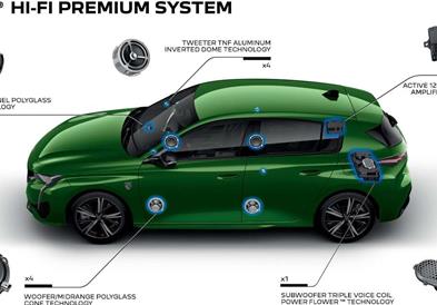 Новиот Peugeot 308 и премиум focal hi-fi системот: Акустичка совршеност