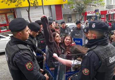 Над 160 уапсени на Првомајските протести во Истанбул (ВИДЕО)