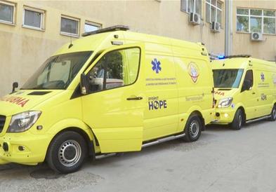 Бебе е првиот пациент кој ќе замине на операција во Бугарија со возило за интензивна нега