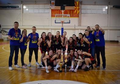 ГДР Компани од Франција ги награди шампионките од Крива Паланка