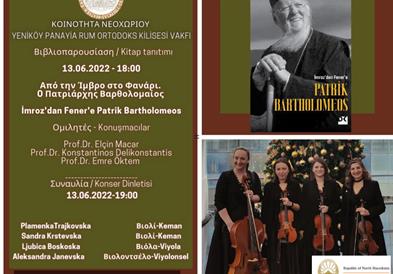 Концерт на Пламенка Трајковска- гудачки квартет во црквата Пресвета Богородица во Истанбул