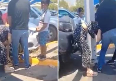 Видео: На паркинг пред шопинг центар се степаа  жена и љубовница