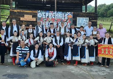 КУД „Брвеница“ на турнеја во Србија, меѓу другите и во српска Брвеница