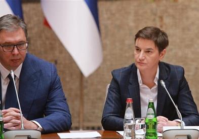 Вучиќ за мандатарка ја предложи актуелната премиерка Брнабиќ 