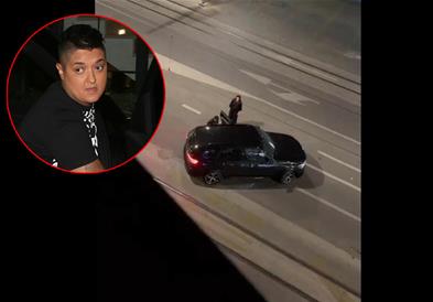 Марија Шерифовиќ бесно удара по својот автомобил среде улица во Белград (ВИДЕО)