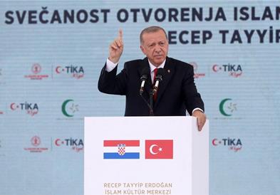 Ердоган отвори џамија во Сисак: Храватска е светски пример за правата на муслиманите 