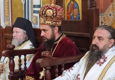 Владиката Пимен сослужуваше на устоличувањето на епископот на СПЦ Јустин во Париз