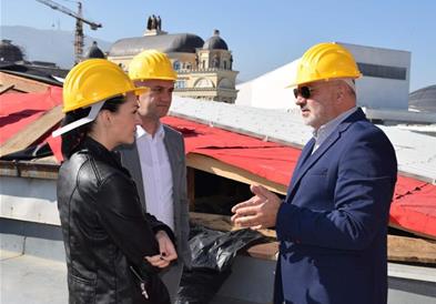 Костадиновска-Стојчевска: Со 30 милиони денари се реконструира покривот на НУБ „Св. К. Охридски