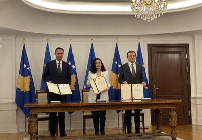 Косово потпиша барање за членство во Европска унија