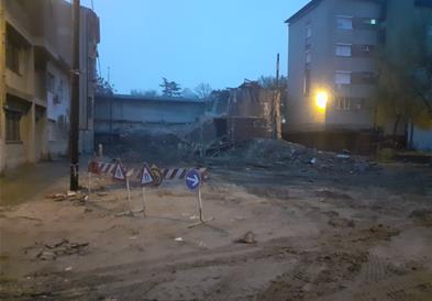Се руши зградата на стариот велешки театар