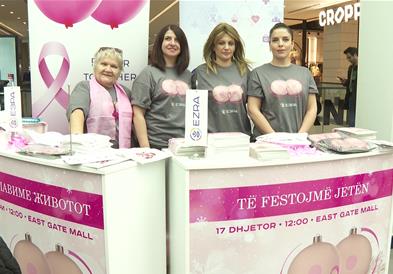 Прв розов базар посветен на борбата со ракот на дојка