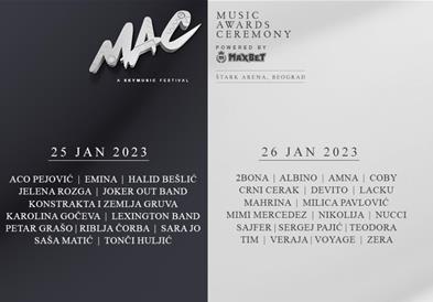 MAC - MUSIC AWARDS CEREMONY