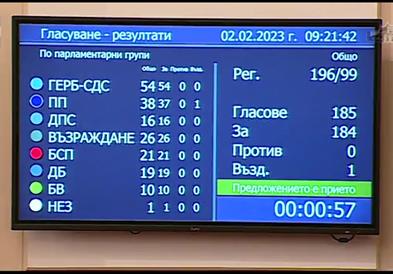 Пред распуштањето, бугарскиот парламент ги осуди „насилствата врз македонските Бугари“