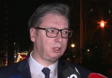 Вучиќ: Ги продолжуваме преговорите со Курти и Борел на 18. март во Македонија 