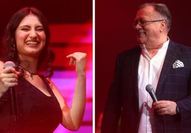 18-годишна шпанска пејачка настапи со Халид Бешлиќ на концертот во Сараево (ВИДЕО)