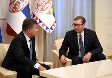 Во Белград денеска средба на Вучиќ и Лајчак