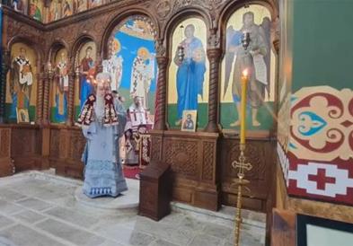 Прво литургиско празнување на свети Кирил Лешочки