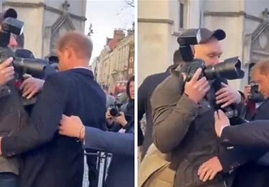 Принцот Хари се судри со фотограф додека влегуваше во суд (ВИДЕО)