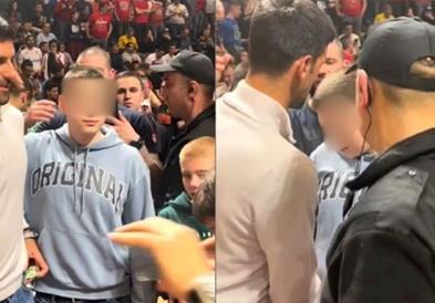 Ѓоковиќ на натпревар на „Ѕвезда“ богато награди дете,кое му ја нашло изгубената картичка(ВИДЕО)