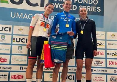 Елена Петрова освои подиум во Хрватска и обезбеди пласман на Светското Gran Fondo првенство