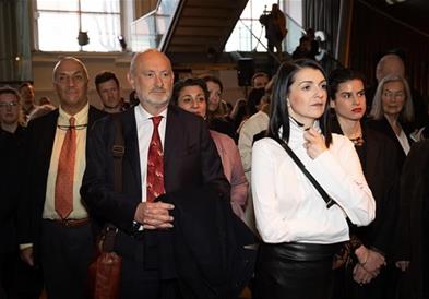 Над 1.000 посетители на отворањето на изложбата на МСУ Скопје во Виена