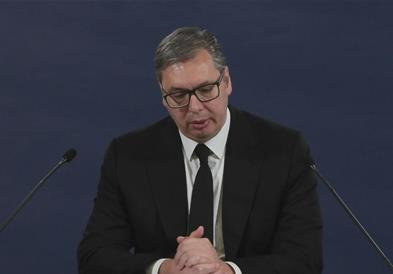 Вучиќ во обраќањето: Денес е еден од најтешките денови во современата историја на земјава 