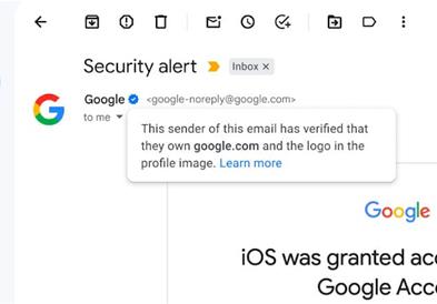 Сега и „Gmail“ има сини ознаки за верифицирани корисници