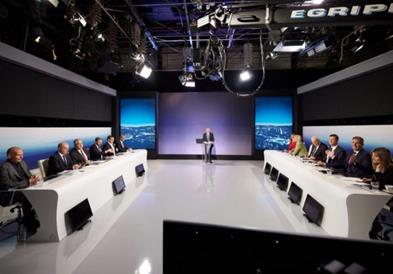 Лидерите на грчките политички партии ги претставија нивните позиции во предизборната ТВ дебата