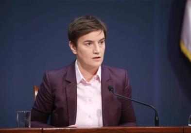Брнабиќ за ситуацијата во Косово: Немам ниту еден добар збор да кажам за нашите партнери во ЕУ 