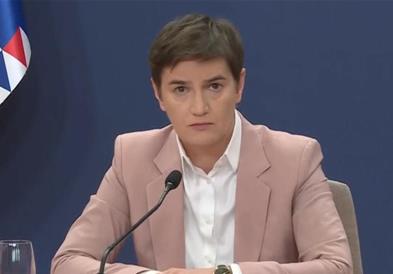 Брнабиќ понуди оставка: Ја имате на маса, подготвена сум 