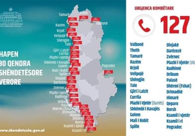 За туристите во Албанија ќе функционираат 30 летни здравствени амбуланти