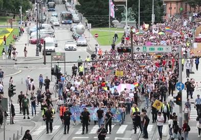 На парадата на гордоста во Загреб уапсени 14 лица, од кои десет малолетници
