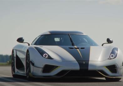 Видео: Нов светски рекорд за „Koenigsegg Regera“