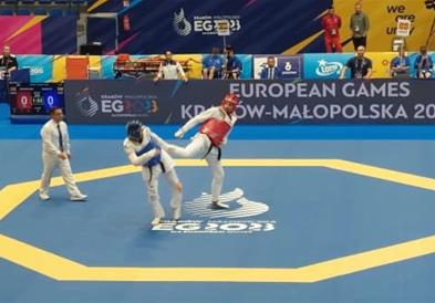 Таеквондистот Георгиевски освои сребро на Европските игри
