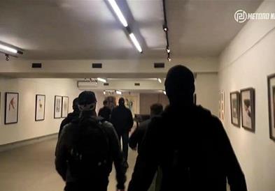 Идентификувани уште 6 лица за упадот на изложбата во Солун на македонскиот уметник Андреевски