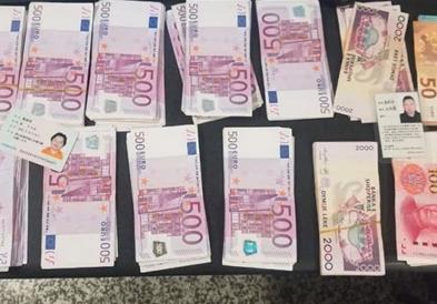 Албанската полиција на граничните премини за шест месеци запленила непријавени 1,5 милиони евра