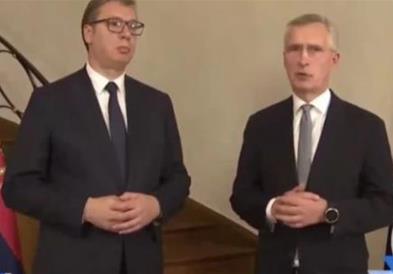 Столтенберг-Вучиќ: НАТО ја продолжува својата мисија на Косово