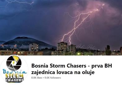 Ловци на бури во Босна и Херцеговина: Целта е да се едуцира јавноста 