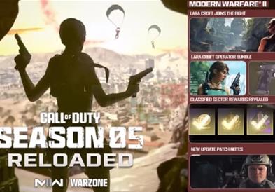 Лара Крофт во новите видеоигри од серијата „Call of Duty“